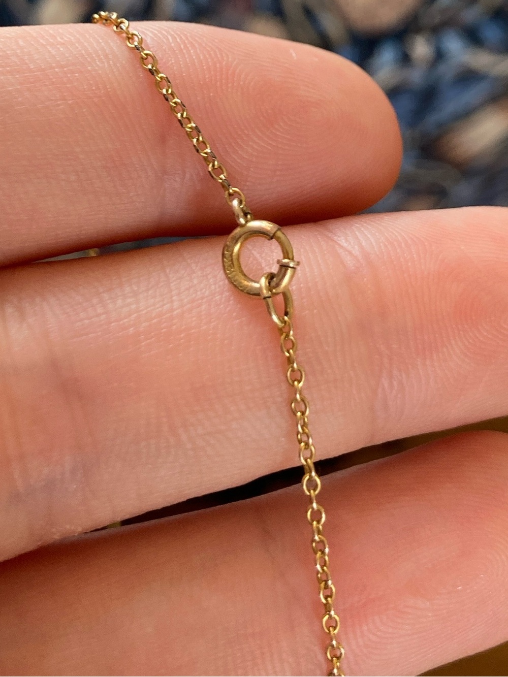 Antique Edwardian 12K Gold-Filled Necklace Chain 19.25” Length - Picture 5 of 9